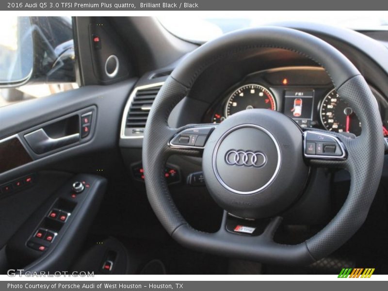 Brilliant Black / Black 2016 Audi Q5 3.0 TFSI Premium Plus quattro