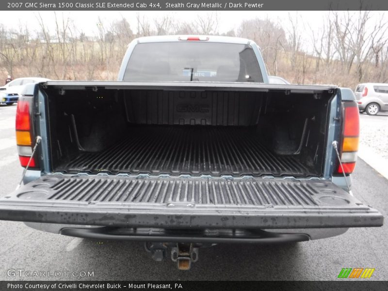 Stealth Gray Metallic / Dark Pewter 2007 GMC Sierra 1500 Classic SLE Extended Cab 4x4