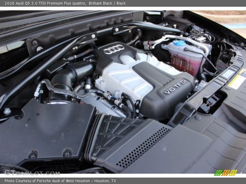 Brilliant Black / Black 2016 Audi Q5 3.0 TFSI Premium Plus quattro