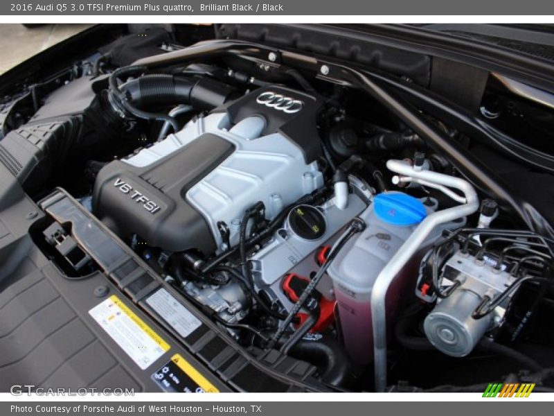 Brilliant Black / Black 2016 Audi Q5 3.0 TFSI Premium Plus quattro