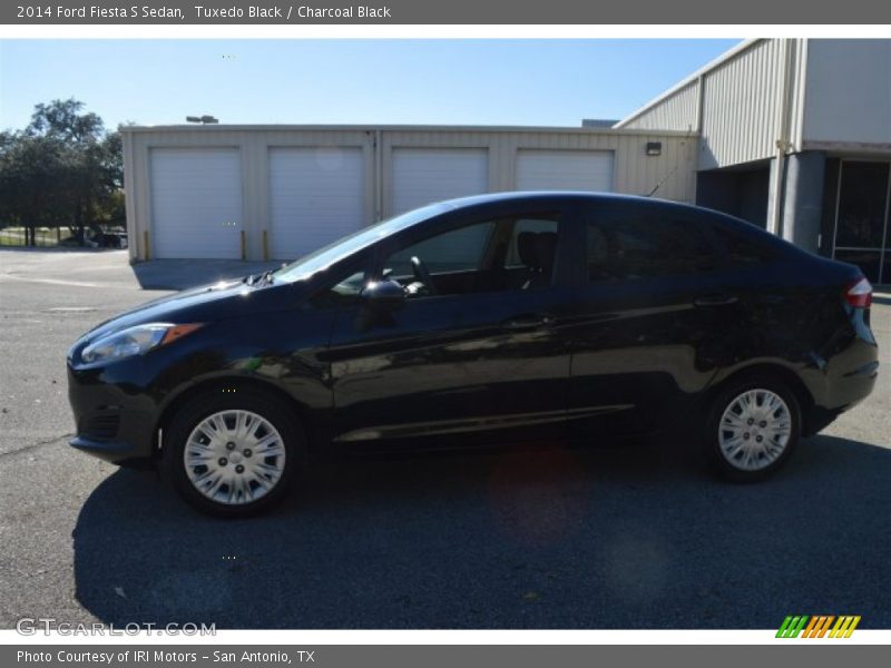 Tuxedo Black / Charcoal Black 2014 Ford Fiesta S Sedan
