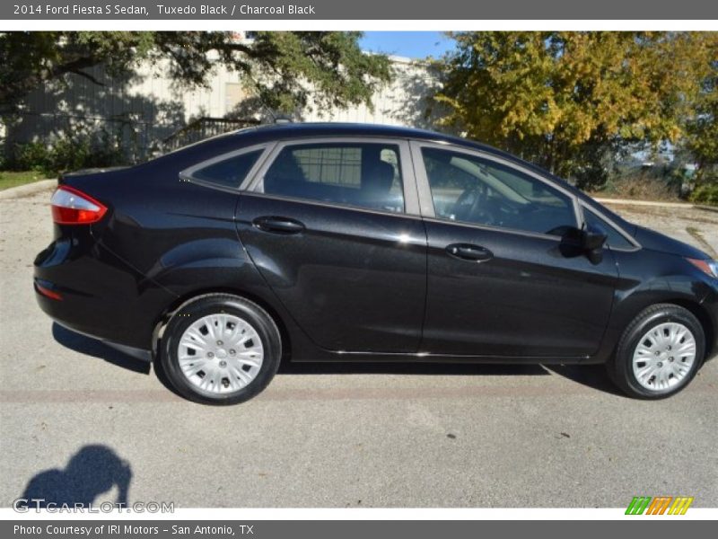 Tuxedo Black / Charcoal Black 2014 Ford Fiesta S Sedan