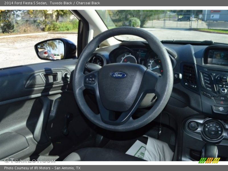 Tuxedo Black / Charcoal Black 2014 Ford Fiesta S Sedan