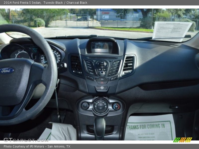 Tuxedo Black / Charcoal Black 2014 Ford Fiesta S Sedan