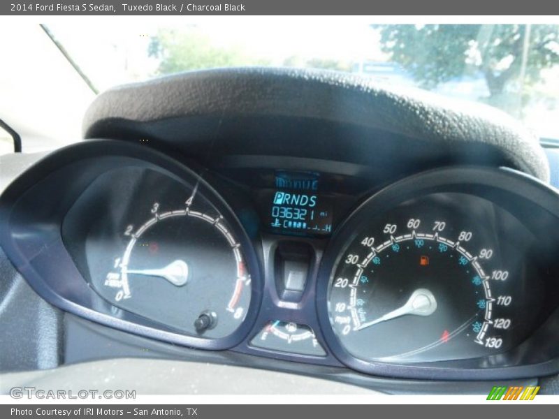 Tuxedo Black / Charcoal Black 2014 Ford Fiesta S Sedan