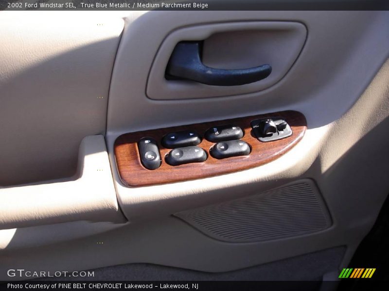 True Blue Metallic / Medium Parchment Beige 2002 Ford Windstar SEL