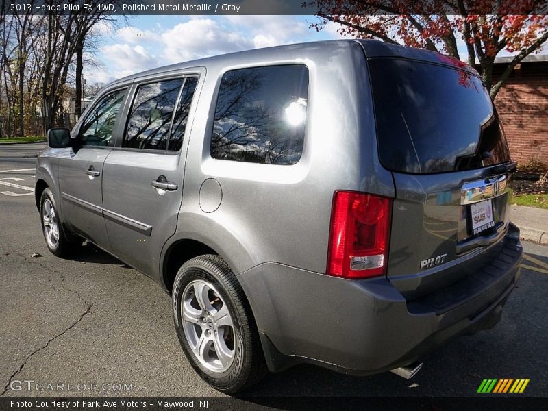 Polished Metal Metallic / Gray 2013 Honda Pilot EX 4WD