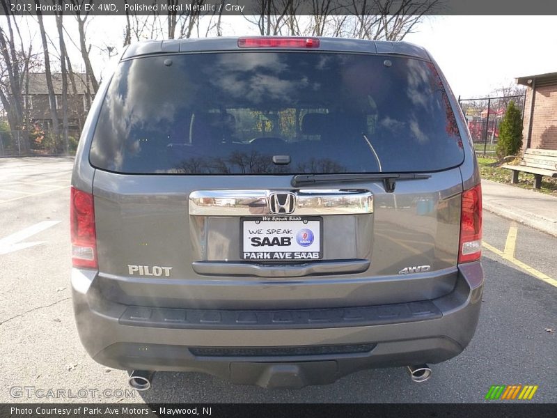 Polished Metal Metallic / Gray 2013 Honda Pilot EX 4WD
