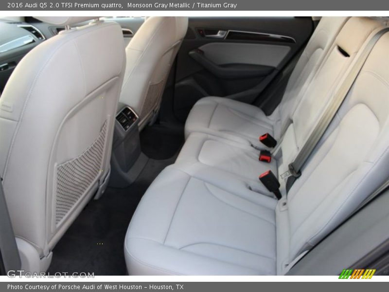 Monsoon Gray Metallic / Titanium Gray 2016 Audi Q5 2.0 TFSI Premium quattro