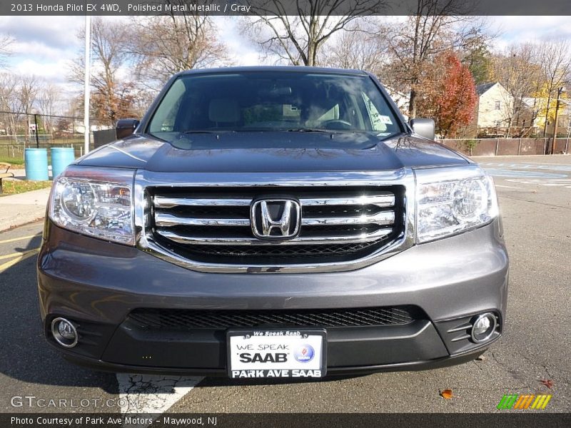 Polished Metal Metallic / Gray 2013 Honda Pilot EX 4WD