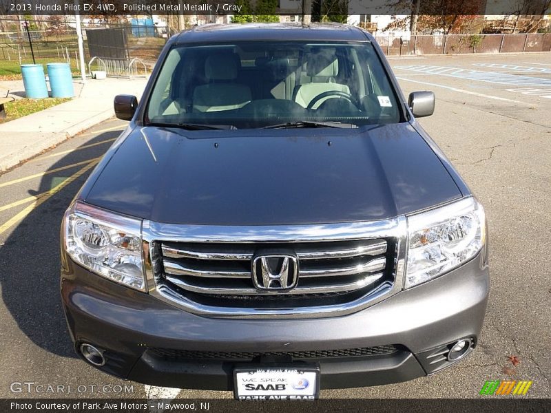 Polished Metal Metallic / Gray 2013 Honda Pilot EX 4WD