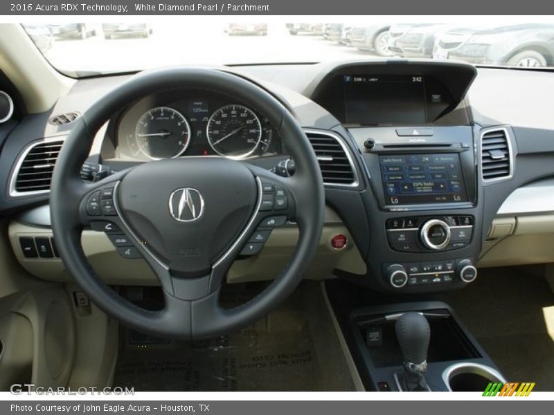 White Diamond Pearl / Parchment 2016 Acura RDX Technology