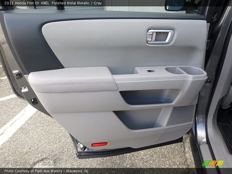 Polished Metal Metallic / Gray 2013 Honda Pilot EX 4WD
