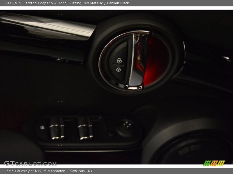 Blazing Red Metallic / Carbon Black 2016 Mini Hardtop Cooper S 4 Door
