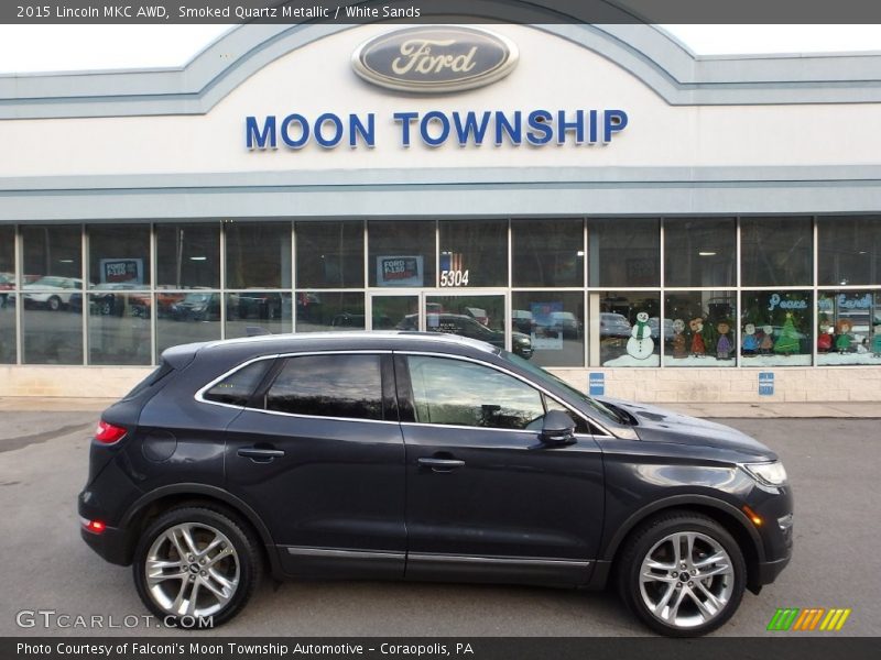 Smoked Quartz Metallic / White Sands 2015 Lincoln MKC AWD