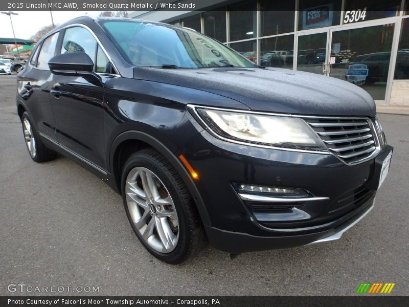 Smoked Quartz Metallic / White Sands 2015 Lincoln MKC AWD