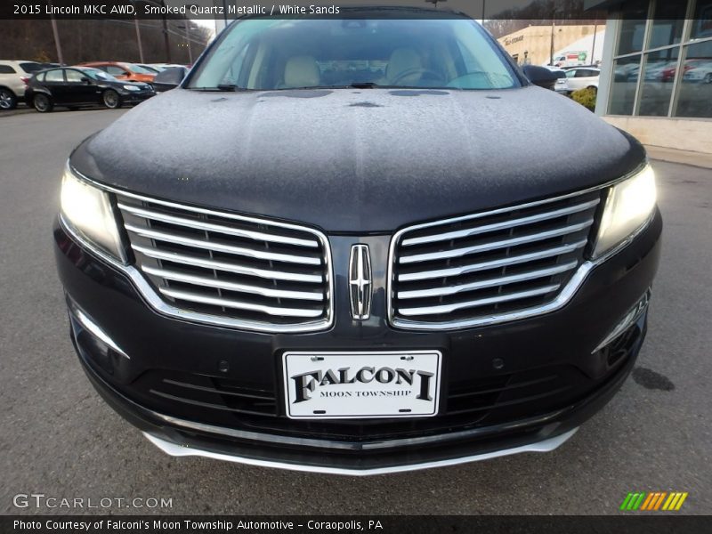 Smoked Quartz Metallic / White Sands 2015 Lincoln MKC AWD