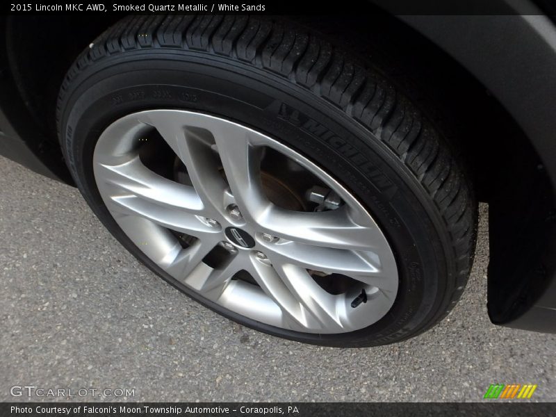 Smoked Quartz Metallic / White Sands 2015 Lincoln MKC AWD