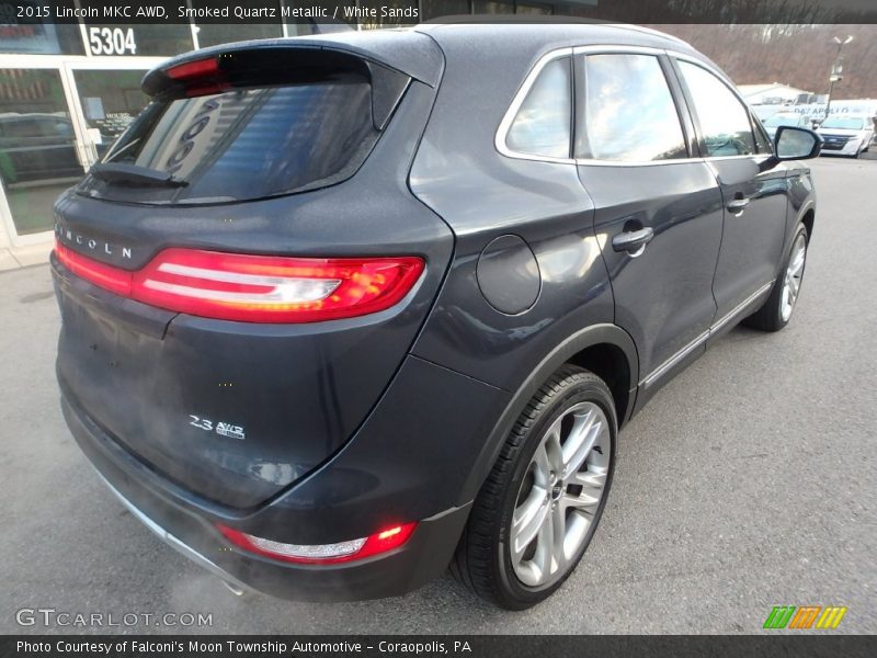 Smoked Quartz Metallic / White Sands 2015 Lincoln MKC AWD