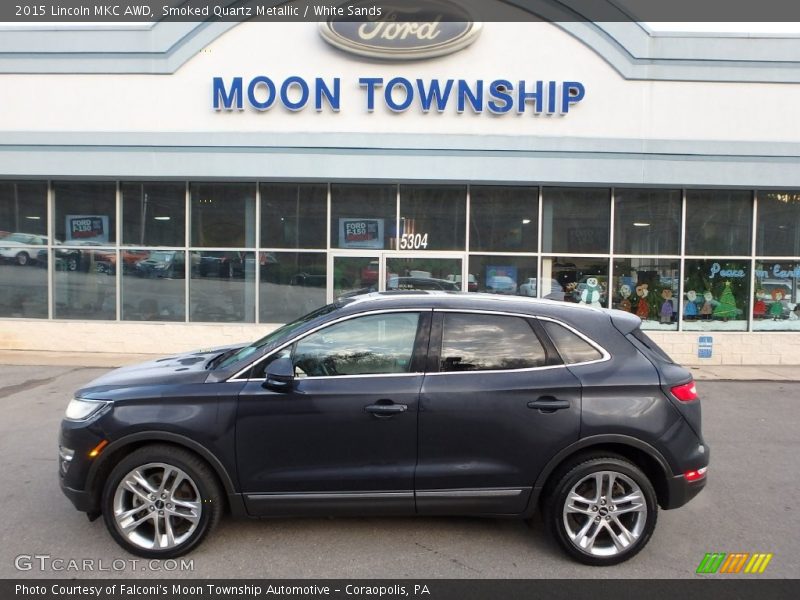 Smoked Quartz Metallic / White Sands 2015 Lincoln MKC AWD