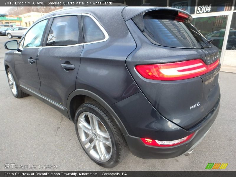 Smoked Quartz Metallic / White Sands 2015 Lincoln MKC AWD