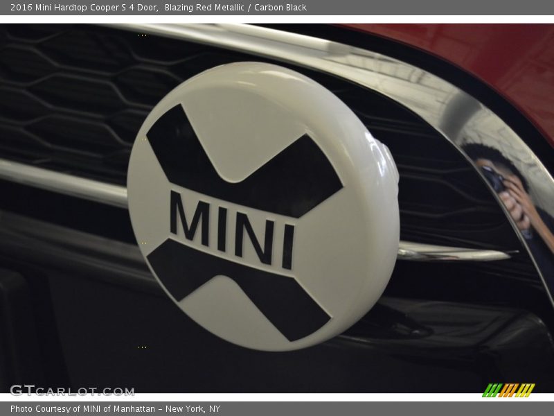 Blazing Red Metallic / Carbon Black 2016 Mini Hardtop Cooper S 4 Door
