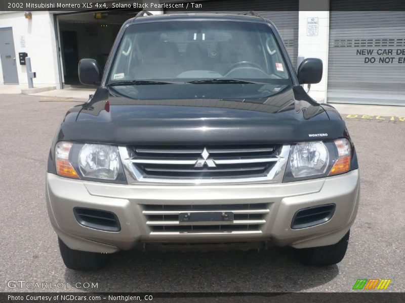 Solano Black Pearlescent / Tan 2002 Mitsubishi Montero XLS 4x4