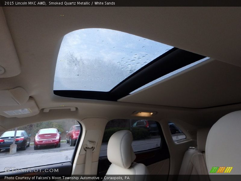 Smoked Quartz Metallic / White Sands 2015 Lincoln MKC AWD