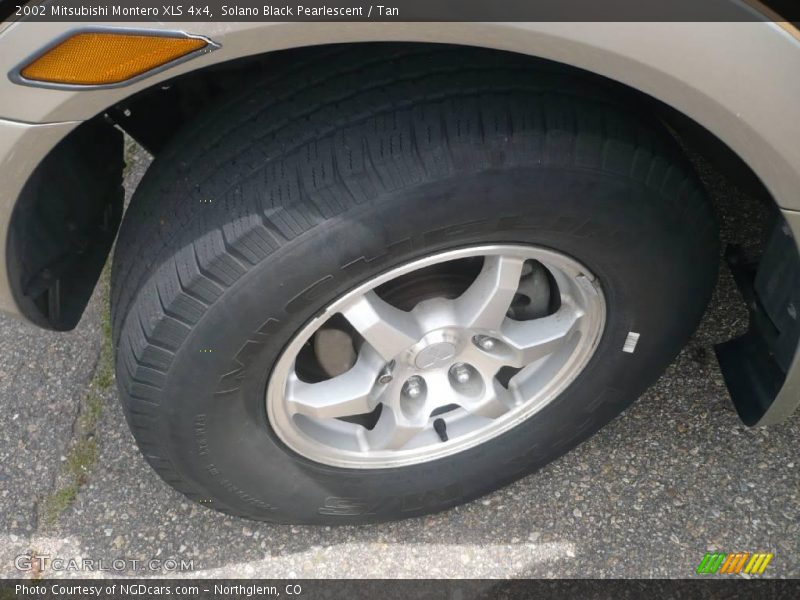 Solano Black Pearlescent / Tan 2002 Mitsubishi Montero XLS 4x4