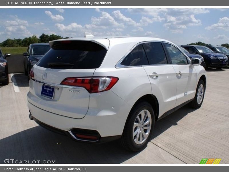 White Diamond Pearl / Parchment 2016 Acura RDX Technology