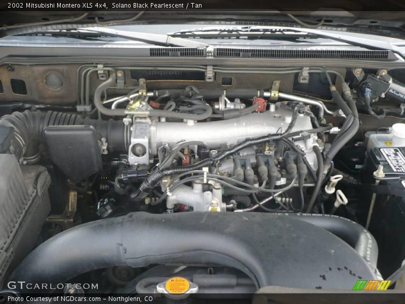 Solano Black Pearlescent / Tan 2002 Mitsubishi Montero XLS 4x4