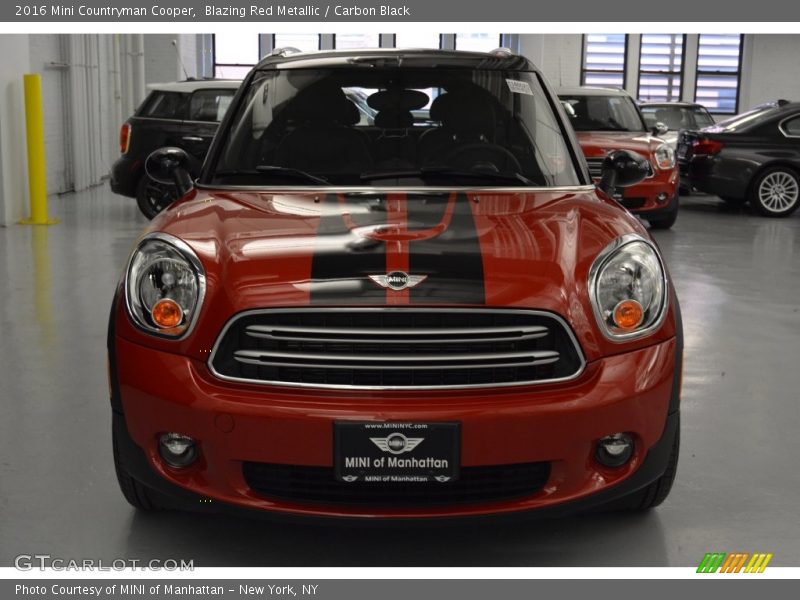 Blazing Red Metallic / Carbon Black 2016 Mini Countryman Cooper