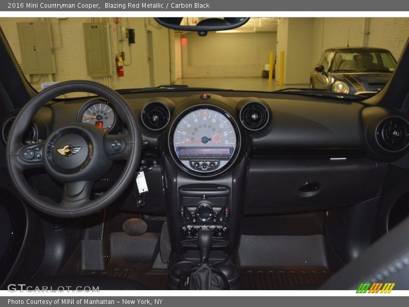 Blazing Red Metallic / Carbon Black 2016 Mini Countryman Cooper