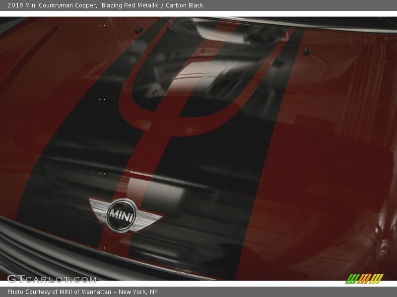 Blazing Red Metallic / Carbon Black 2016 Mini Countryman Cooper