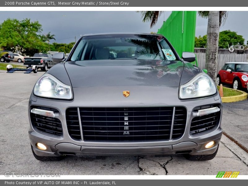 Meteor Grey Metallic / Stone/Steel Grey 2008 Porsche Cayenne GTS