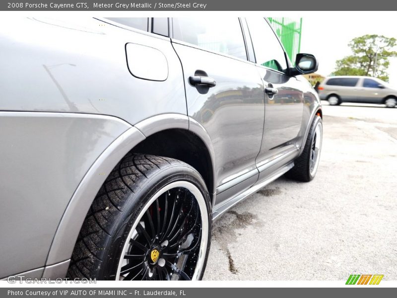 Meteor Grey Metallic / Stone/Steel Grey 2008 Porsche Cayenne GTS