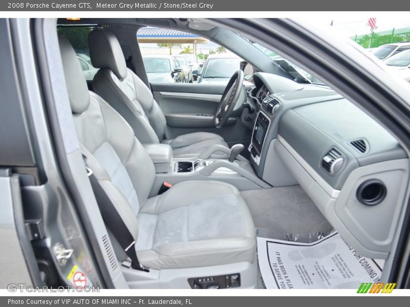  2008 Cayenne GTS Stone/Steel Grey Interior