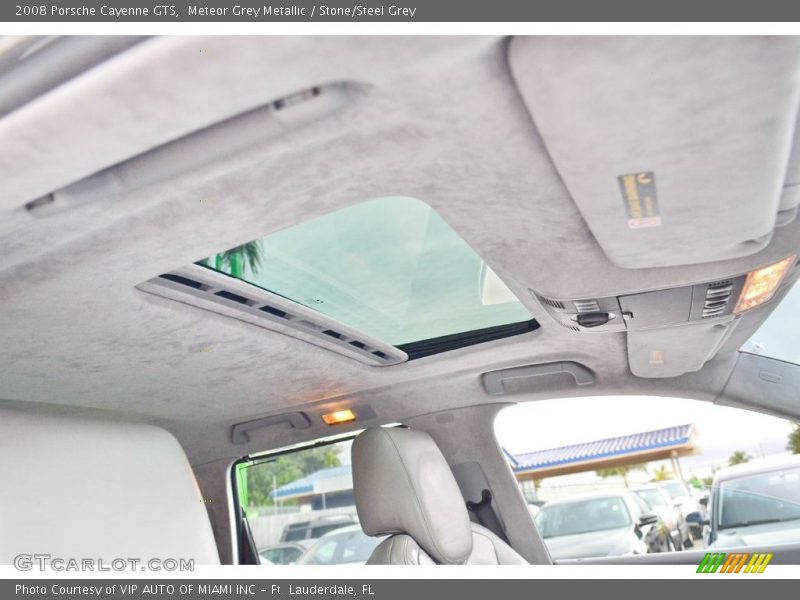 Meteor Grey Metallic / Stone/Steel Grey 2008 Porsche Cayenne GTS