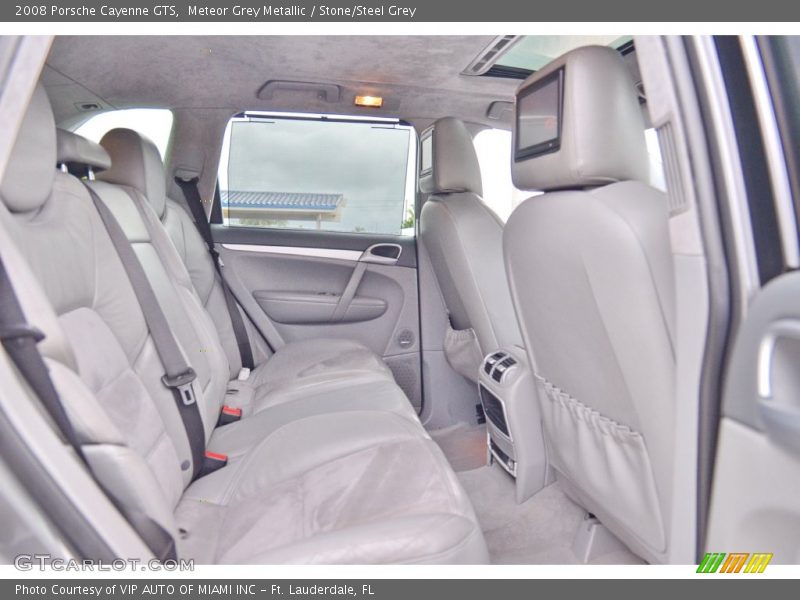 Rear Seat of 2008 Cayenne GTS