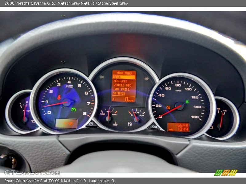  2008 Cayenne GTS GTS Gauges