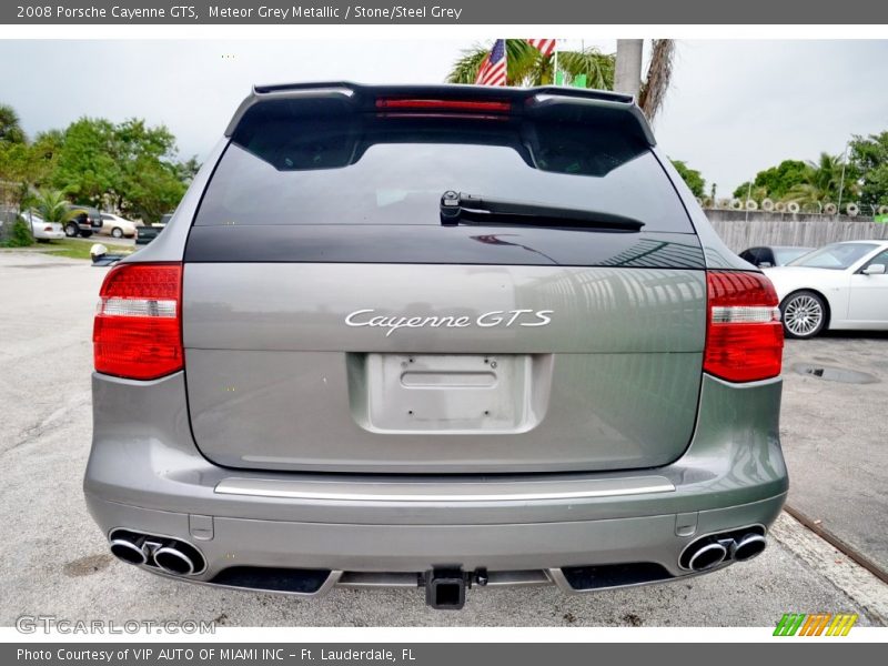 Meteor Grey Metallic / Stone/Steel Grey 2008 Porsche Cayenne GTS