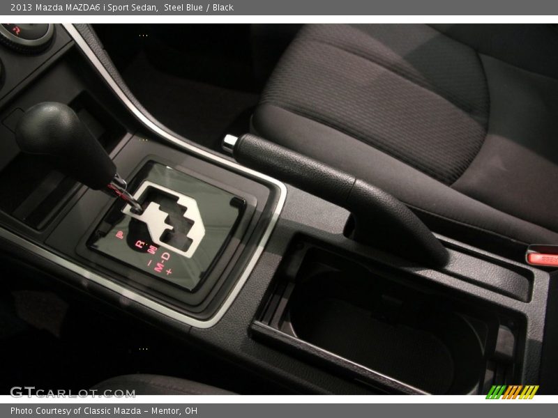 Steel Blue / Black 2013 Mazda MAZDA6 i Sport Sedan
