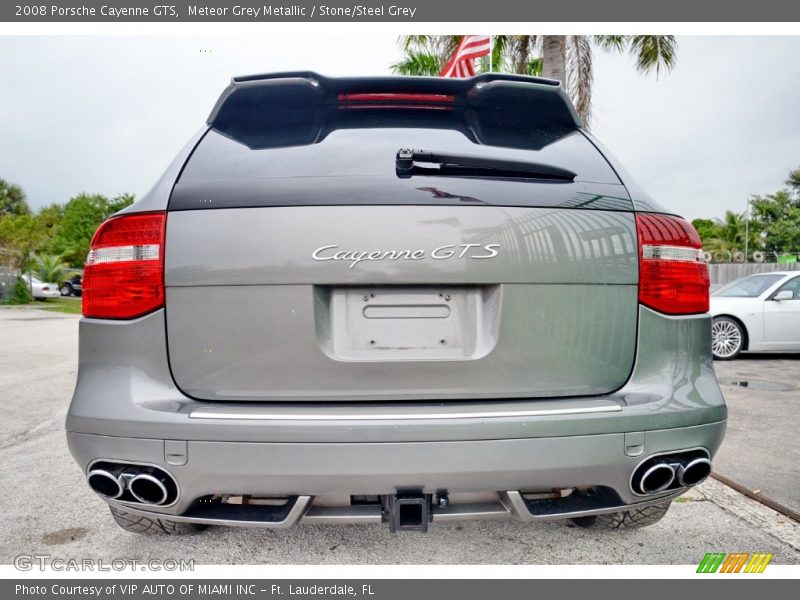 Meteor Grey Metallic / Stone/Steel Grey 2008 Porsche Cayenne GTS