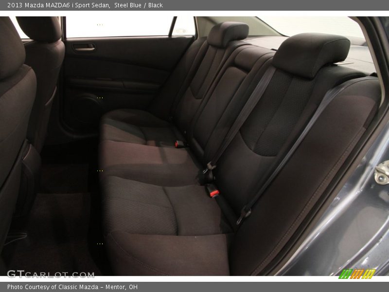 Steel Blue / Black 2013 Mazda MAZDA6 i Sport Sedan