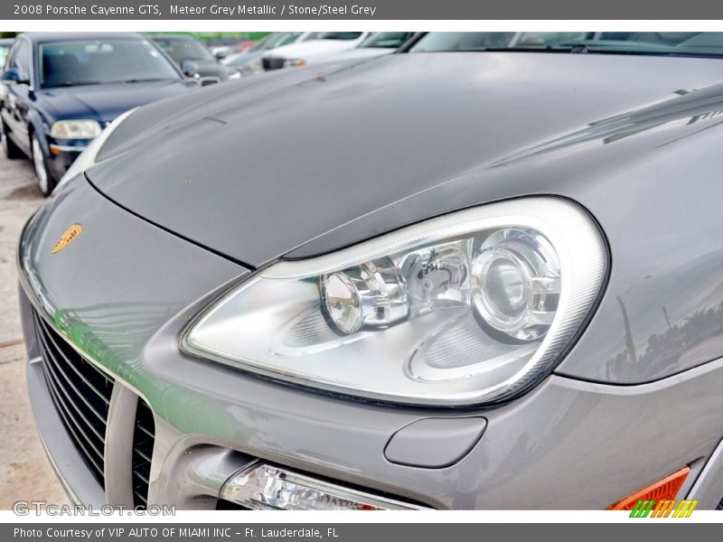 Meteor Grey Metallic / Stone/Steel Grey 2008 Porsche Cayenne GTS