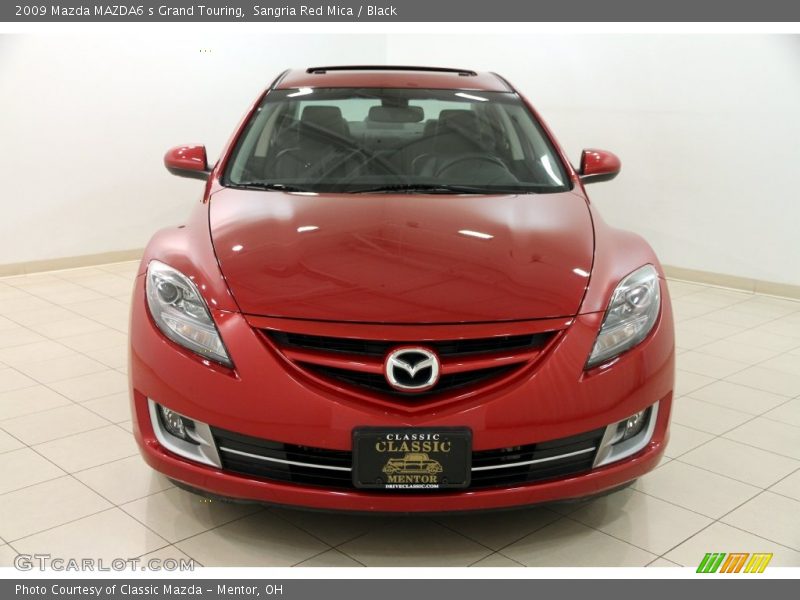 Sangria Red Mica / Black 2009 Mazda MAZDA6 s Grand Touring