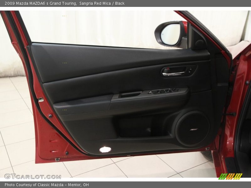 Sangria Red Mica / Black 2009 Mazda MAZDA6 s Grand Touring