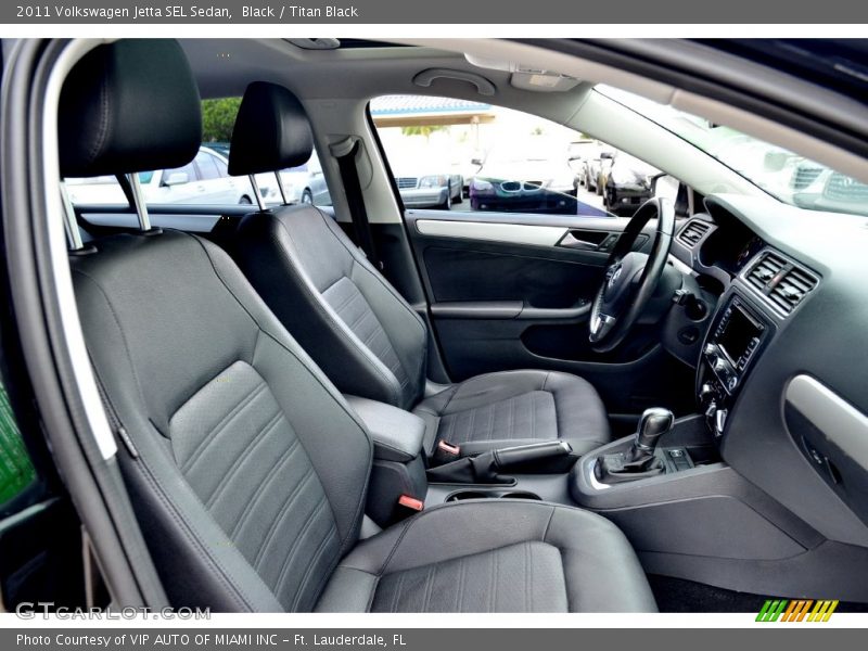 Black / Titan Black 2011 Volkswagen Jetta SEL Sedan