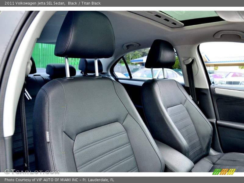 Black / Titan Black 2011 Volkswagen Jetta SEL Sedan