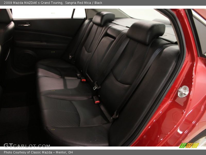 Sangria Red Mica / Black 2009 Mazda MAZDA6 s Grand Touring